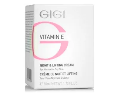 קרם לילה ממצוק העור GIGI Vitamin E Night & Lifting Cream